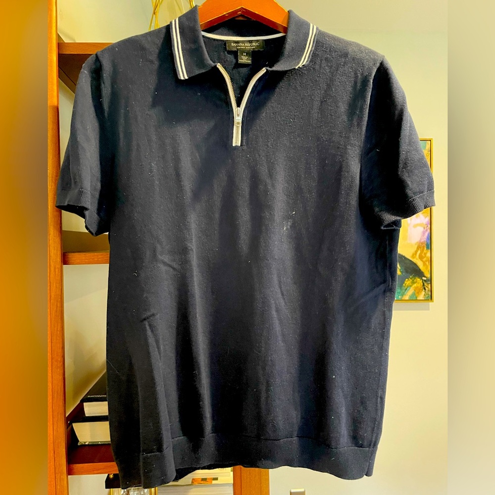 BANANA REPUBLIC - sweater polo - MEDIUM